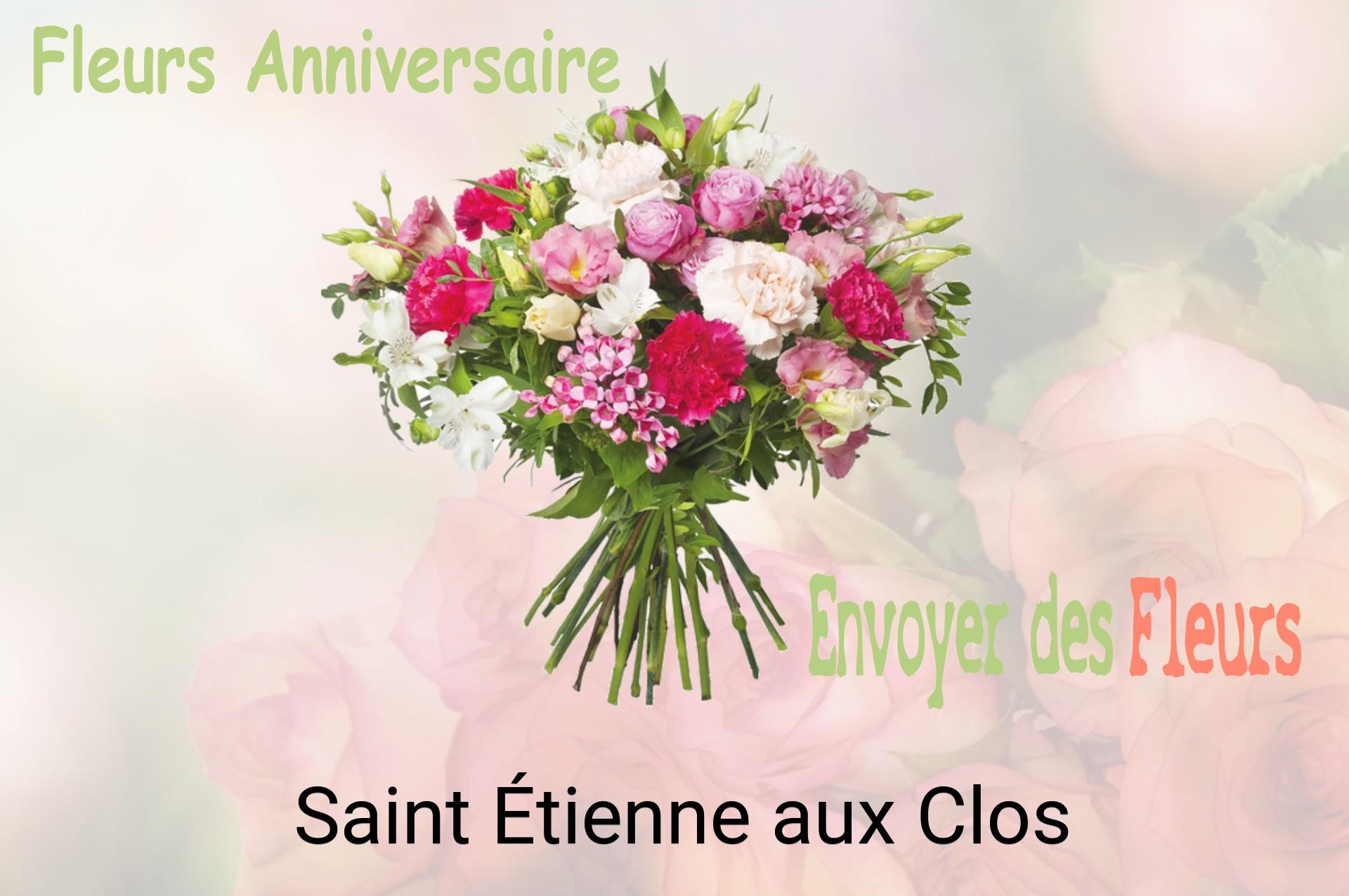 Bouquet de fleurs d’anniversaire livré à Saint-Étienne-aux-Clos