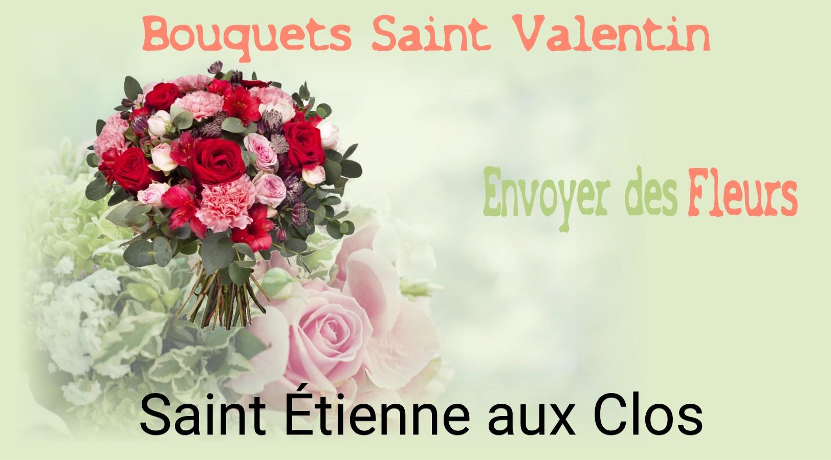 Roses de Saint-Valentin livrées à Saint-Étienne-aux-Clos